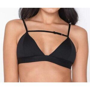 New OW Intimates Simone Bra Womens M/8 Black Caviar Strap